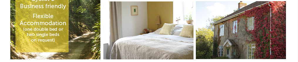 Cyclist & Business friendly, Flexible Accommodation (one double bed or two single beds on request)